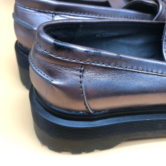Antiqued Iridescent Loafers soles like Doc Martens - Picture 6 of 6